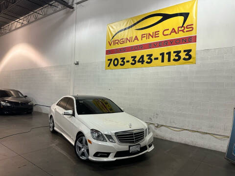 2011 Mercedes-Benz E-Class for sale at Virginia Fine Cars in Chantilly VA