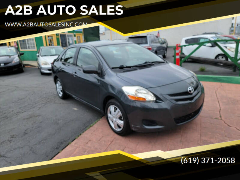 2008 Toyota Yaris for sale at A2B AUTO SALES in Chula Vista CA