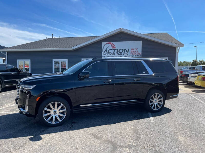 2023 Cadillac Escalade ESV for sale at Action Motor Sales in Gaylord MI