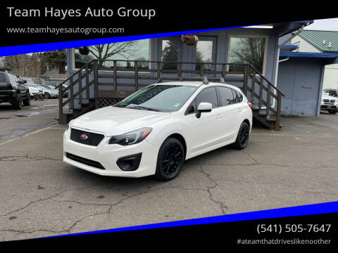 2014 Subaru Impreza for sale at Team Hayes Auto Group in Eugene OR