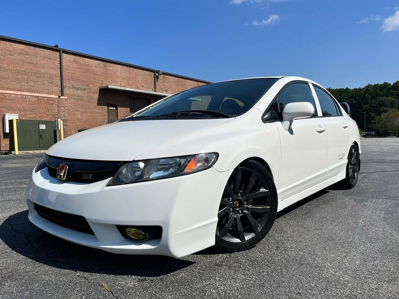 2011 Civic Si White