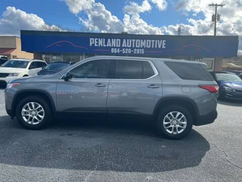 2020 Chevrolet Traverse for sale at Penland Automotive Group in Laurens SC