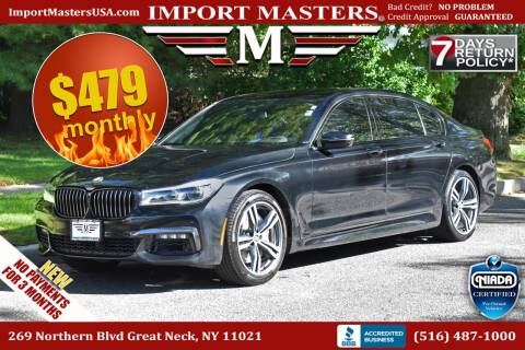 2019 BMW 7 Series for sale at Import Masters in Great Neck NY