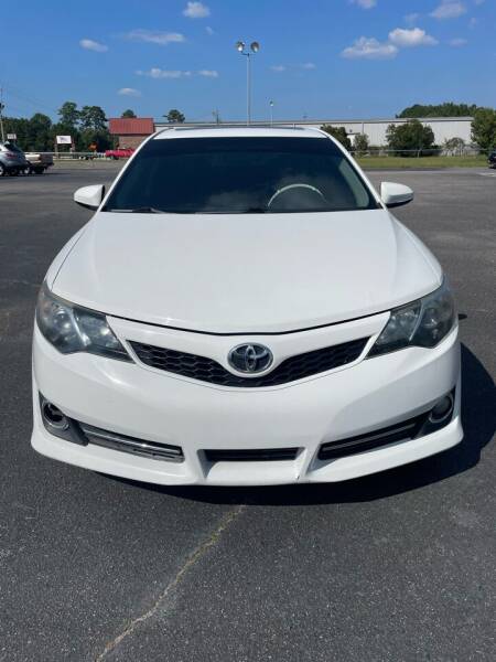 2012 Toyota Camry for sale at Purvis Motors in Florence SC