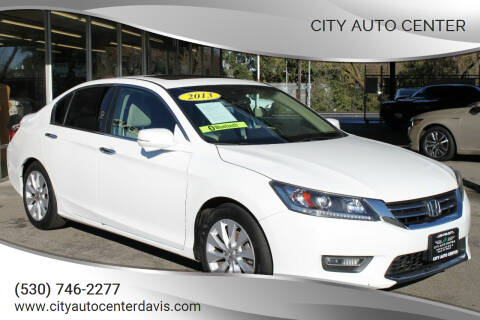 2013 Honda Accord for sale at City Auto Center in Davis CA