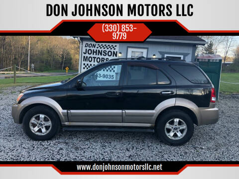 2004 Kia Sorento for sale at DON JOHNSON MOTORS LLC in Lisbon OH