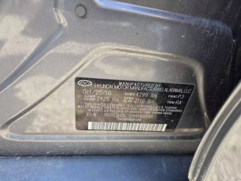 2011 Hyundai Sonata GLS