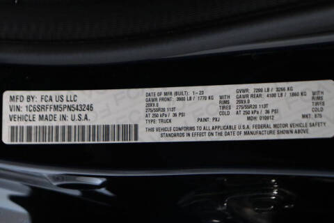 2023 RAM 1500