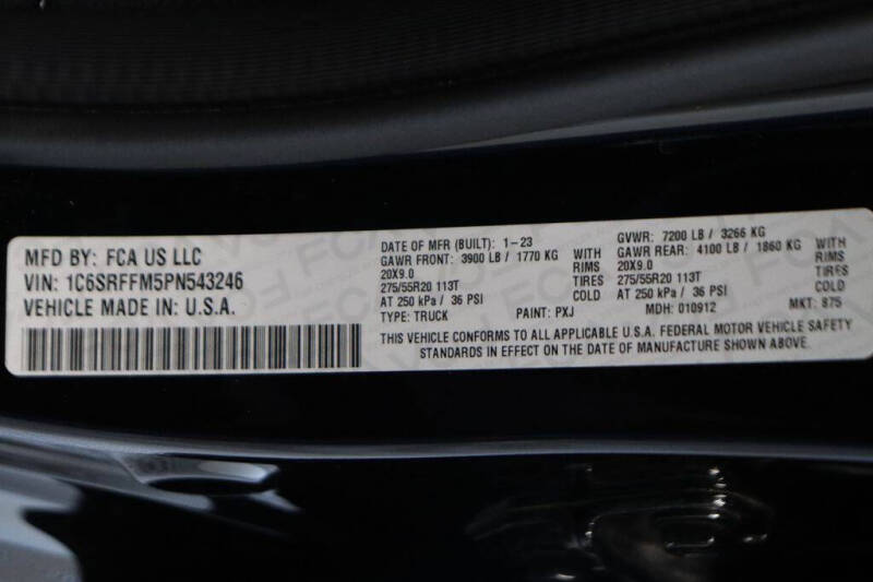 2023 RAM 1500