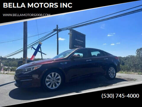 2016 Kia Optima for sale at BELLA MOTORS INC in Auburn CA