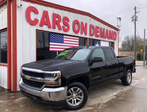 2018 Chevrolet Silverado 1500 for sale at Cars On Demand 2 in Pasadena TX