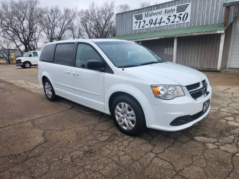 2016 Dodge Grand Caravan for sale at Midwest Auto of Siouxland, INC in Lawton IA