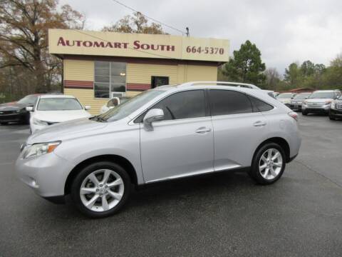 2011 Lexus RX 350 for sale at Automart South in Alabaster AL