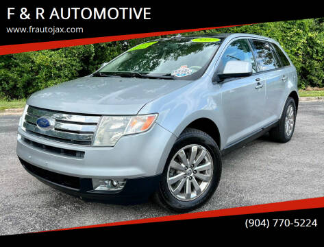 2007 Ford Edge for sale at F & R AUTOMOTIVE in Jacksonville FL