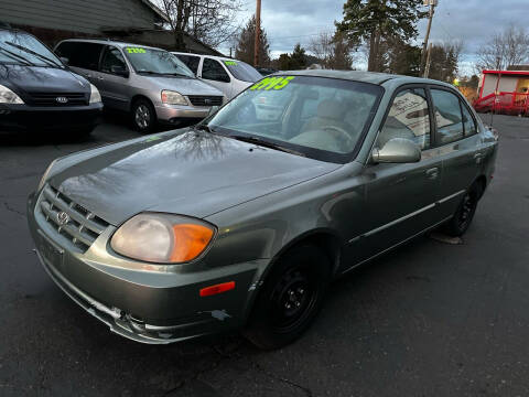 2005 Hyundai Accent for sale at Blue Line Auto Group in Portland OR