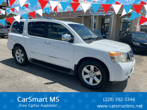 2011 Nissan Armada for sale at CarSmart MS in Diberville MS