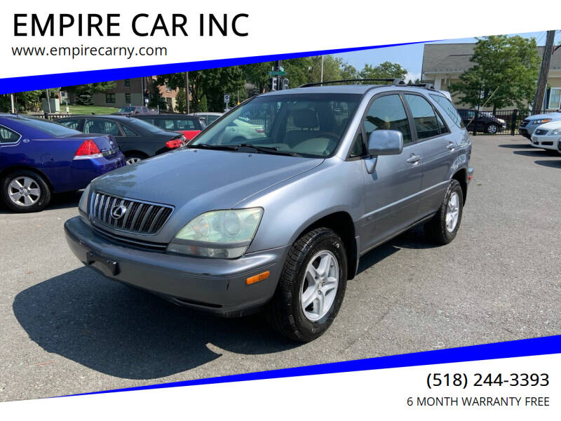 2002 Lexus RX 300 for sale at EMPIRE CAR INC in Troy NY