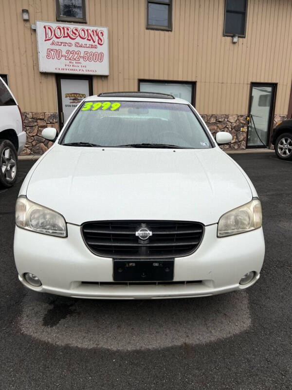 2000 Nissan Maxima for sale at DORSON'S AUTO SALES in Clifford PA