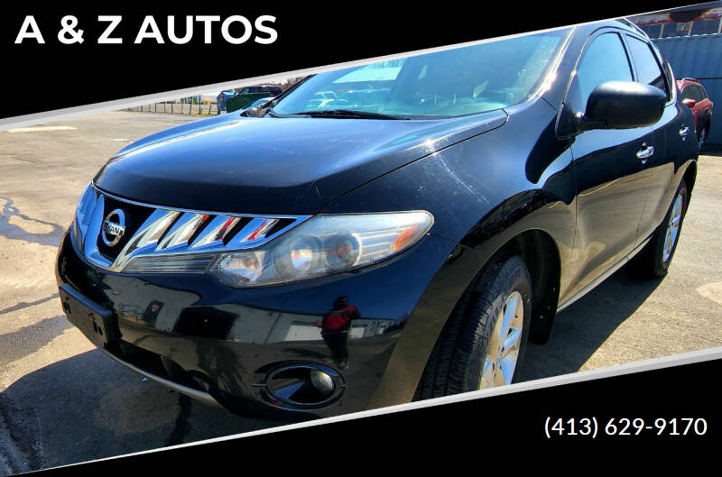 2009 Nissan Murano for sale at A & Z AUTOS in Westfield MA