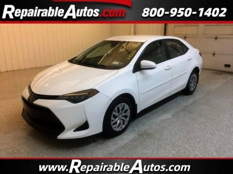 2017 Toyota Corolla for sale at Ken's Auto in Strasburg ND