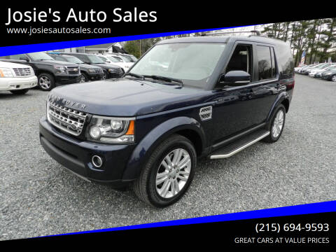 2016 Land Rover LR4 for sale at Josie's Auto Sales in Gilbertsville PA
