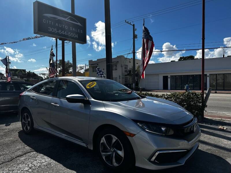 2020 Honda Civic for sale at CITI AUTO SALES INC in Miami FL