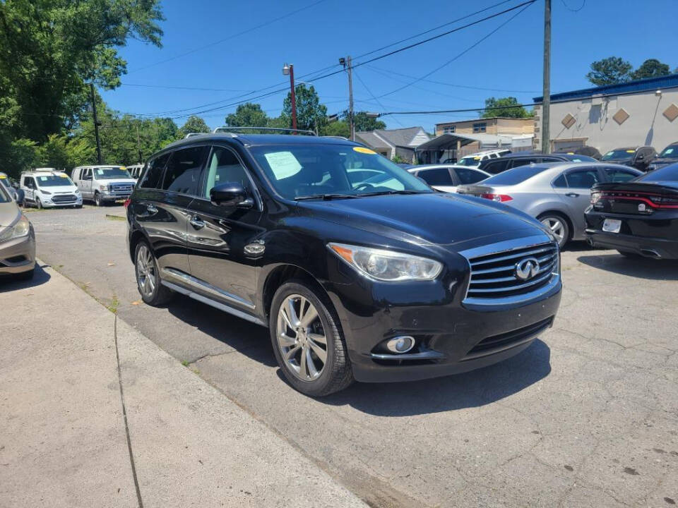 2014 INFINITI QX60 for sale at DAGO'S AUTO SALES LLC in Dalton, GA