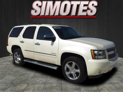 2013 Chevrolet Tahoe for sale at SIMOTES MOTORS in Minooka IL