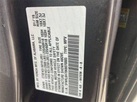 2019 Honda Odyssey EX-L