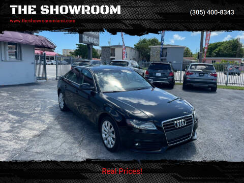 2011 Audi A4 for sale at THE SHOWROOM in Miami FL