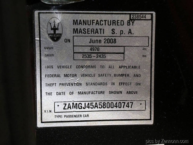 2008 Maserati GranTurismo