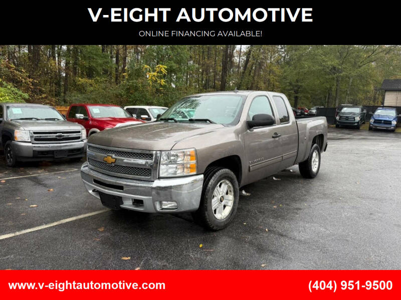 2012 Chevrolet Silverado 1500 for sale at V-EIGHT AUTOMOTIVE in Lithia Springs GA