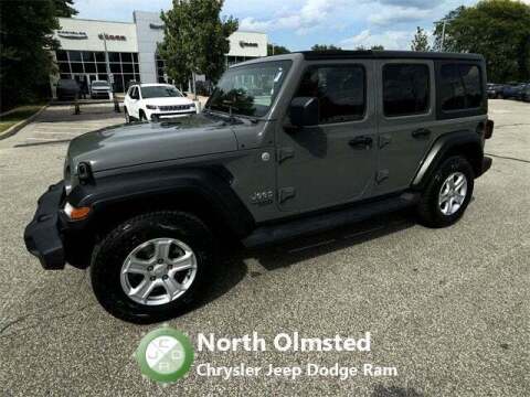 2018 Jeep Wrangler Unlimited for sale at North Olmsted Chrysler Jeep Dodge Ram in North Olmsted OH
