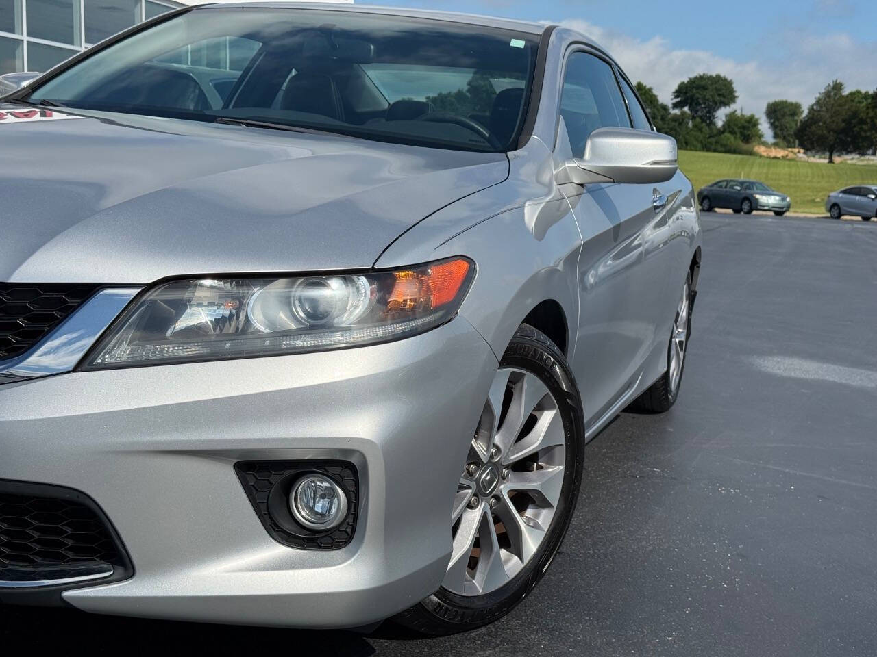 Silver 2014 Honda Accord EX EX 2dr Coupe CVT 2