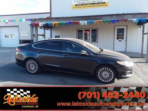 2014 Ford Fusion for sale at Lakeside Auto & Sports in Garrison ND