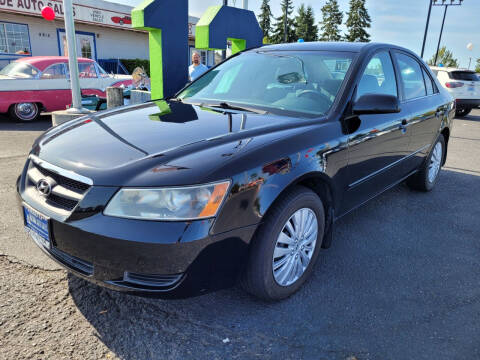 2007 Hyundai Sonata for sale at BAYSIDE AUTO SALES in Everett WA