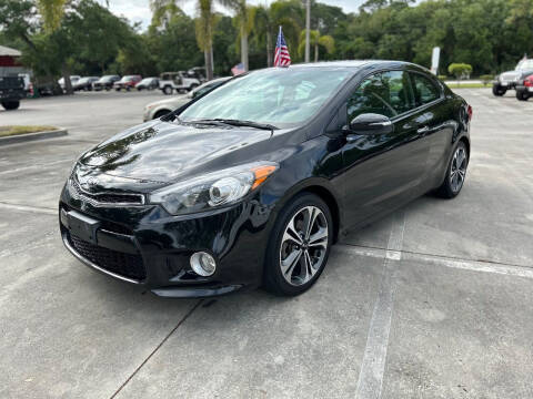 2015 Kia Forte Koup for sale at STEPANEK'S AUTO SALES & SERVICE INC. in Vero Beach FL