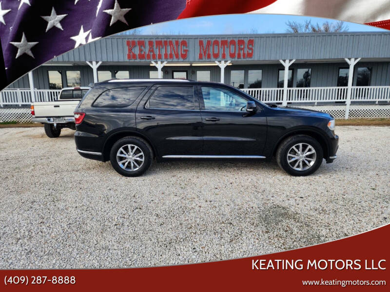 2015 Dodge Durango for sale at KEATING MOTORS LLC in Sour Lake TX