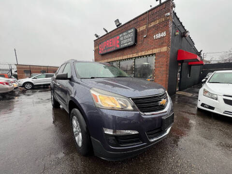 2014 Chevrolet Traverse for sale at Supreme Motor Groups in Detroit MI