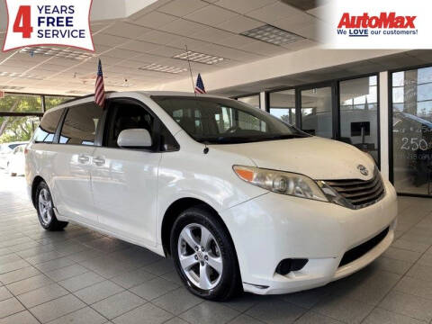 2011 Toyota Sienna for sale at Auto Max in Hollywood FL