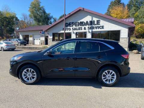 2020 Ford Escape for sale at Dependable Auto Sales and Service in Binghamton NY