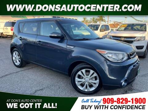 2016 Kia Soul for sale at Dons Auto Center in Fontana CA