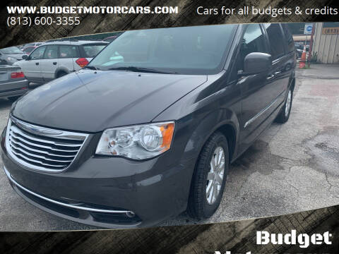2015 Chrysler Town and Country for sale at Budget Motorcars in Tampa FL