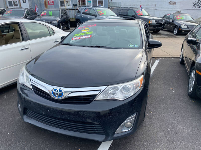 2014 Toyota Camry for sale at K J AUTO SALES in Philadelphia PA
