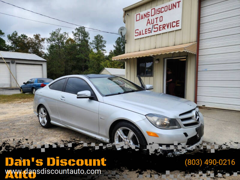 2012 Mercedes-Benz C-Class for sale at Dan's Discount Auto in Lexington SC