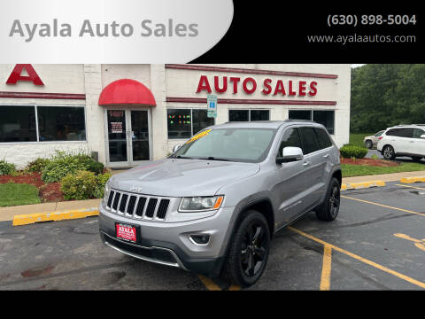 2014 Jeep Grand Cherokee for sale at Ayala Auto Sales in Aurora IL