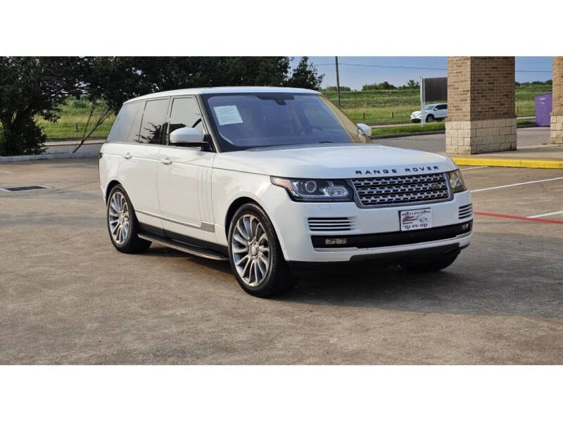 2016 Land Rover Range Rover for sale at America's Auto Financial in Houston TX