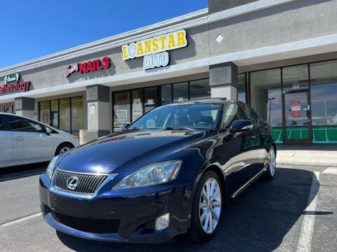 2010 Lexus IS 250 for sale at Loanstar Auto in Las Vegas NV