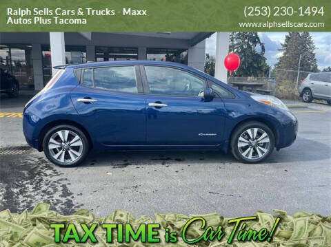 2017 Nissan LEAF for sale at Ralph Sells Cars & Trucks - Maxx Autos Plus Tacoma in Tacoma WA