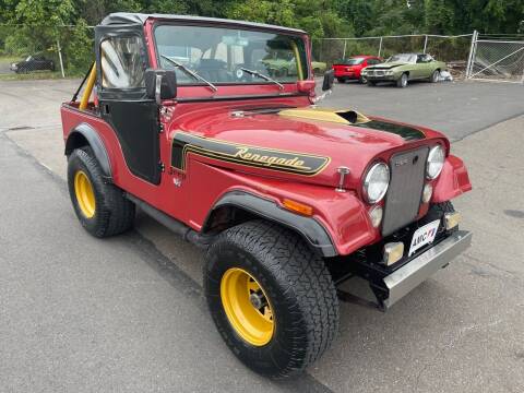 1973 Jeep CJ-5 for sale at BOB EVANS CLASSICS AT Cash 4 Cars in Penndel PA